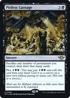 Pitiless Carnage (0098) (Prerelease) - Foil