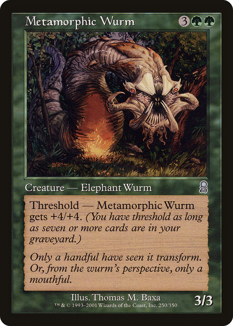 Metamorphic Wurm - Foil