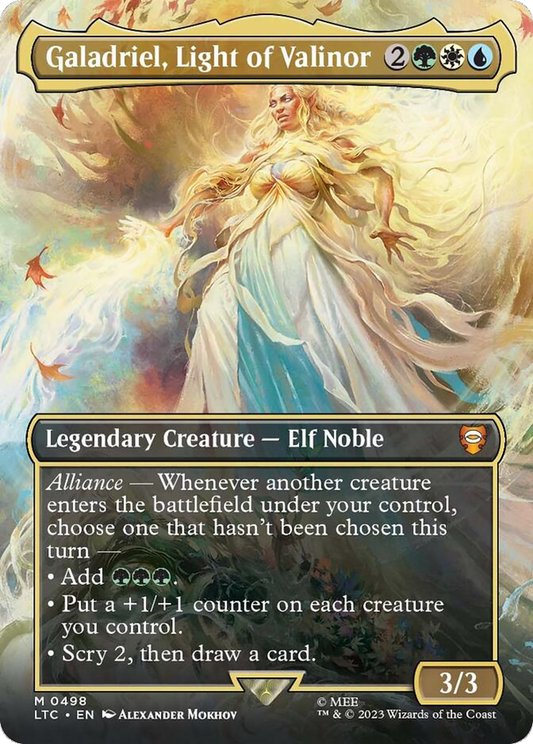 Galadriel, Light of Valinor (0498) (Borderless)