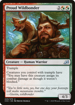 Proud Wildbonder - Foil