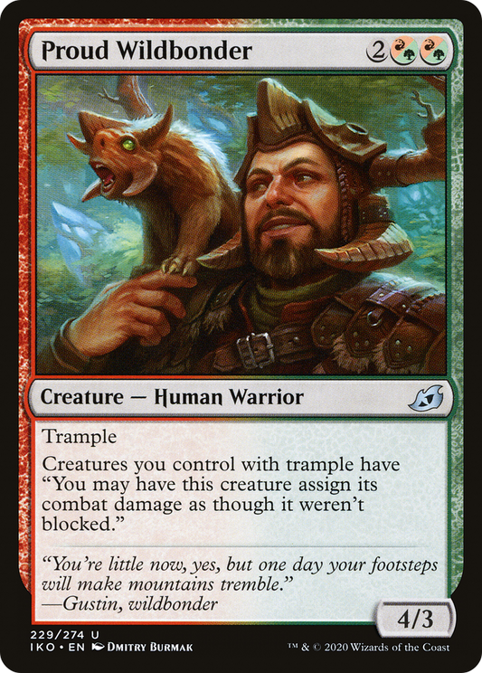 Proud Wildbonder - Foil