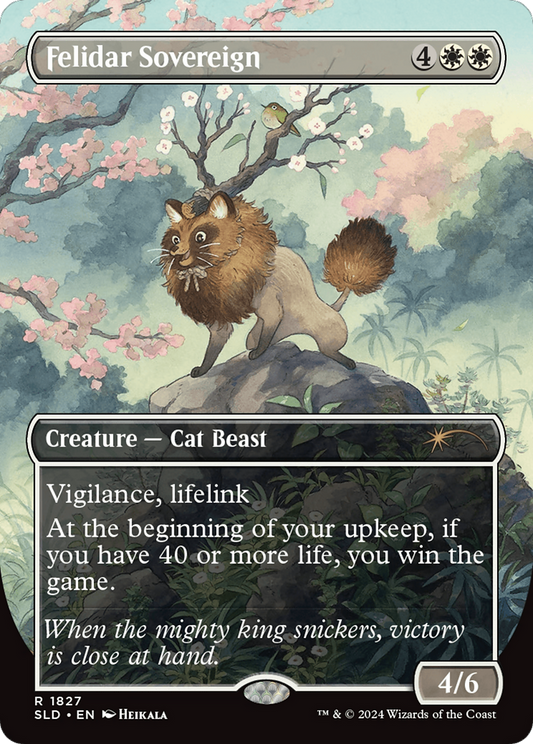Felidar Sovereign (1827) (Borderless) - Foil