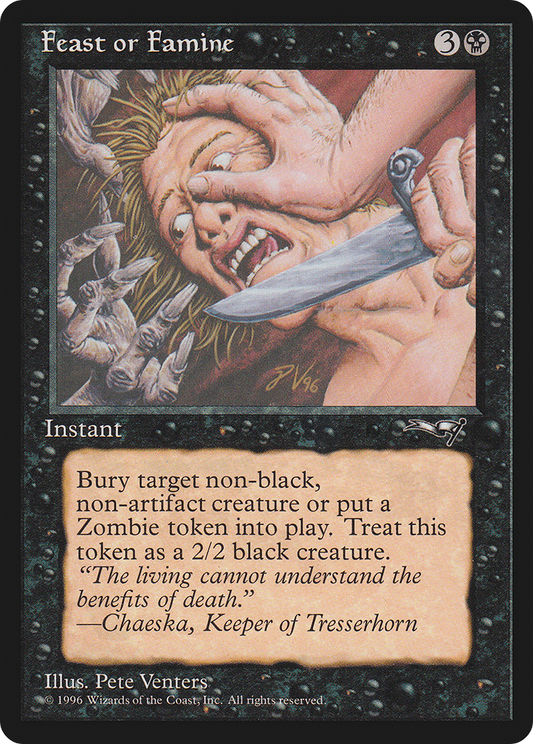 Feast or Famine (Knife)
