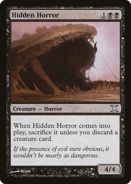 Hidden Horror - Foil