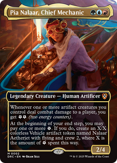 Pia Nalaar, Chief Mechanic (0002) (Borderless) - Foil