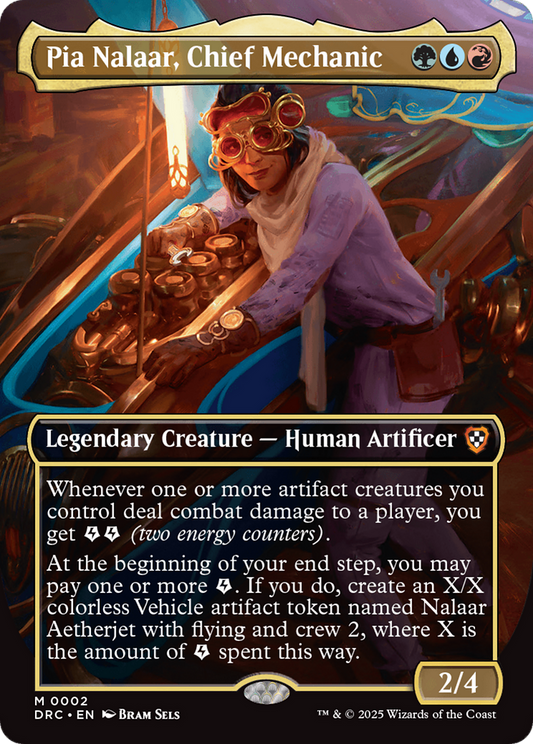 Pia Nalaar, Chief Mechanic (0002) (Borderless) - Foil