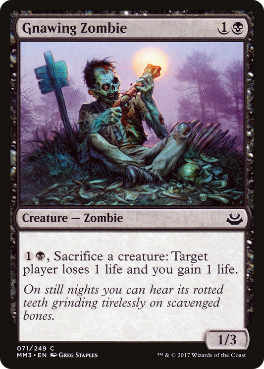Gnawing Zombie - Foil