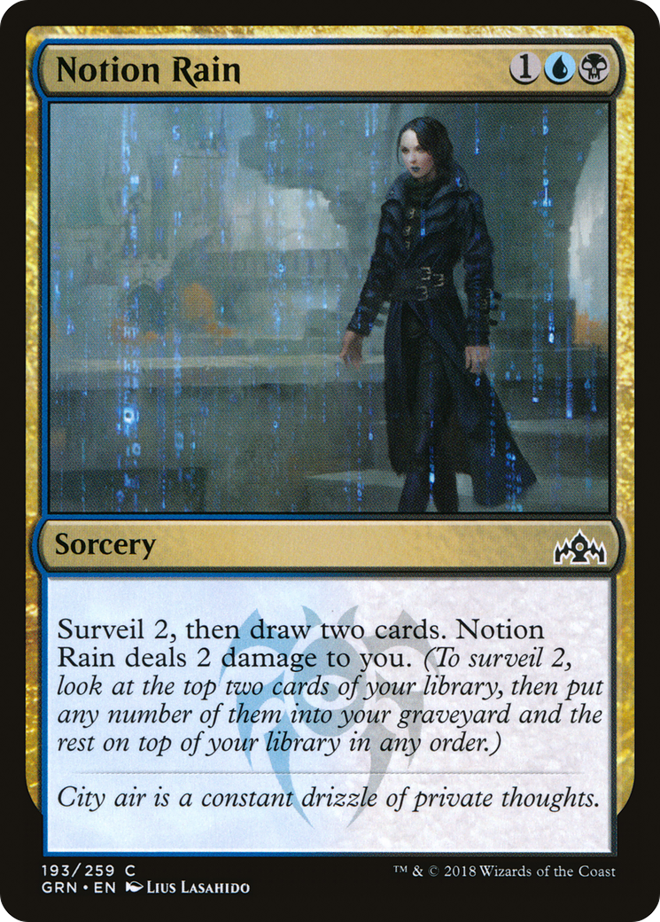 Notion Rain - Foil