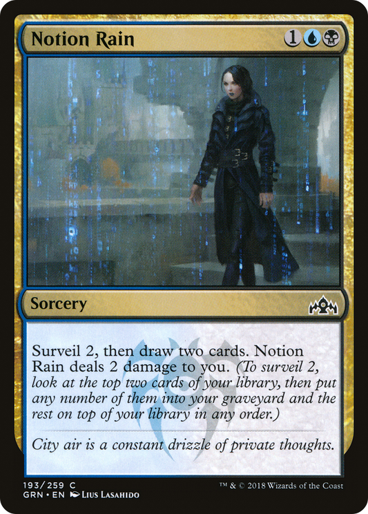 Notion Rain - Foil