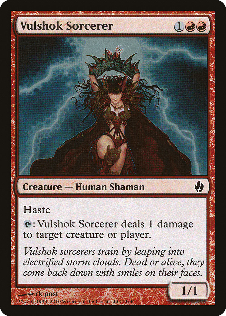 Vulshok Sorcerer - Foil