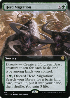 Herd Migration (413) (Extended Art) - Foil