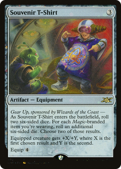 Souvenir T-Shirt (478) - Galaxy Foil