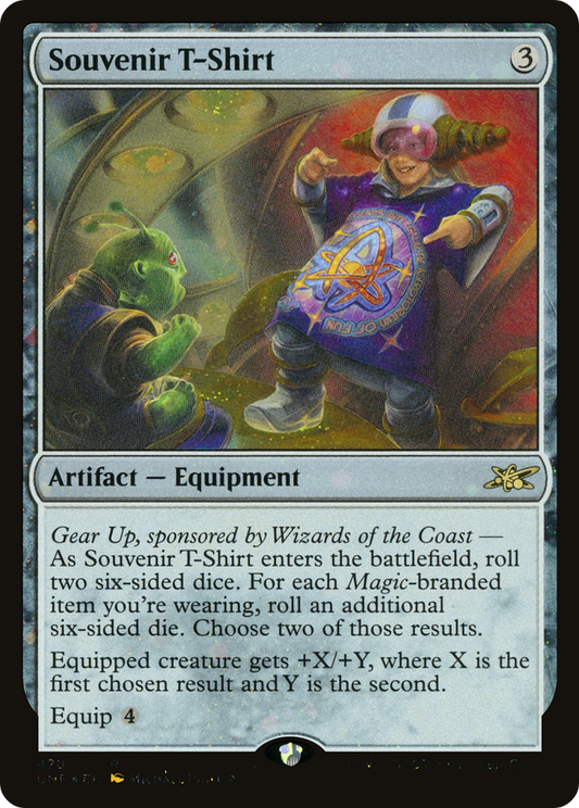 Souvenir T-Shirt (478) - Galaxy Foil