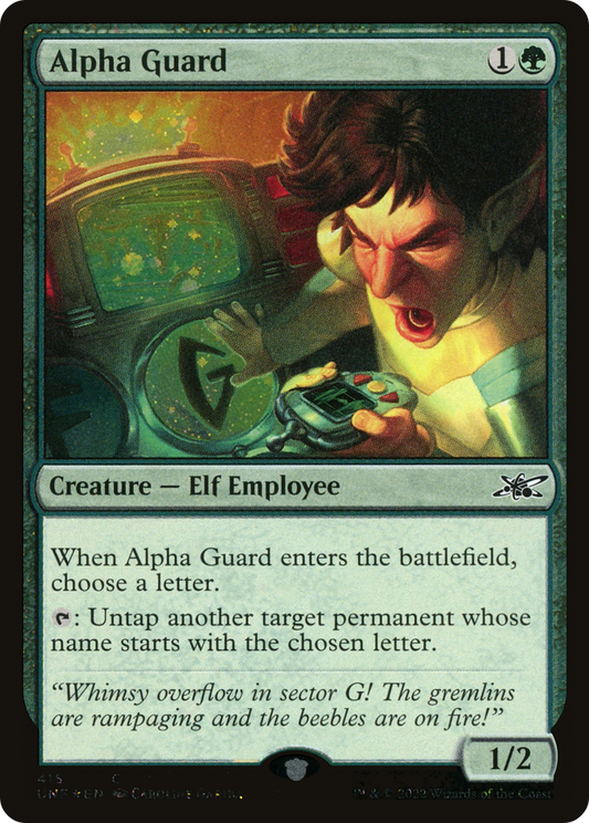 Alpha Guard (415) - Galaxy Foil