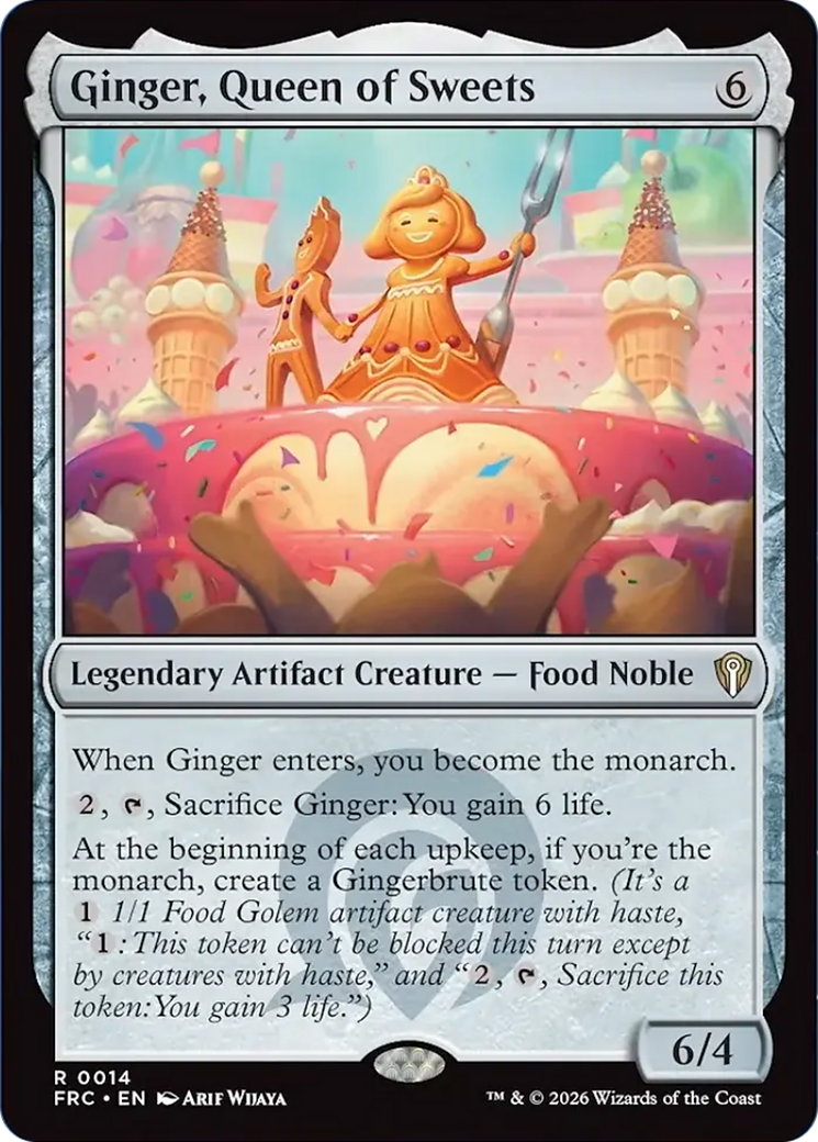 Ginger, Queen of Sweets (FRC)