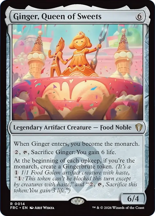 Ginger, Queen of Sweets (FRC)
