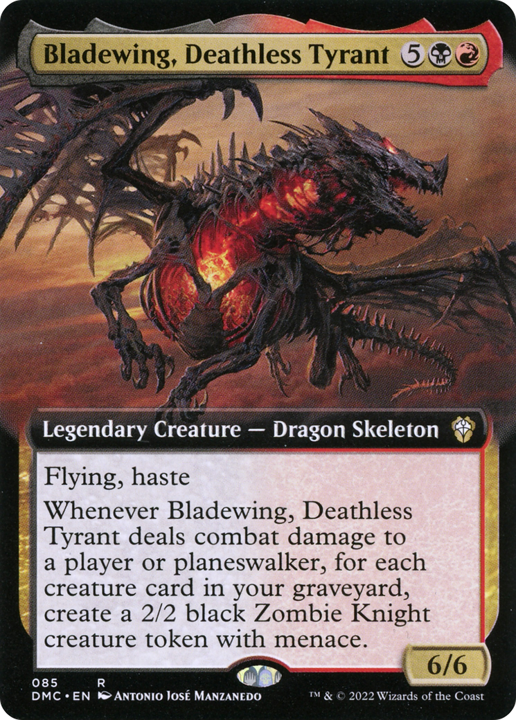 Bladewing, Deathless Tyrant (085) (Extended Art)