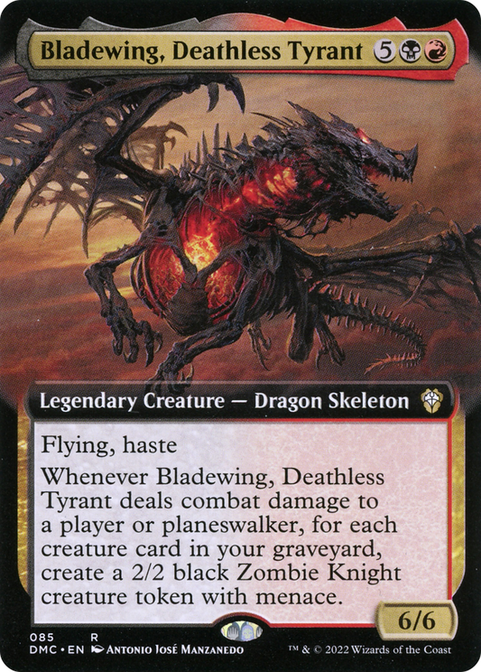 Bladewing, Deathless Tyrant (085) (Extended Art)