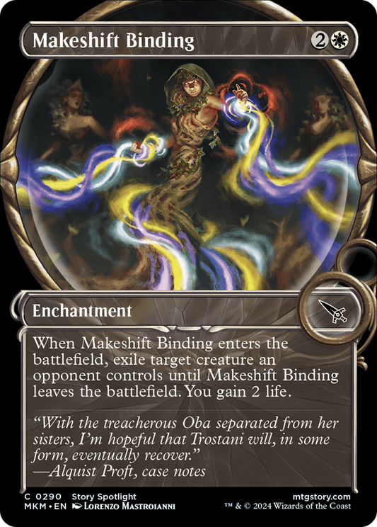 Makeshift Binding (0290) (Showcase) - Foil