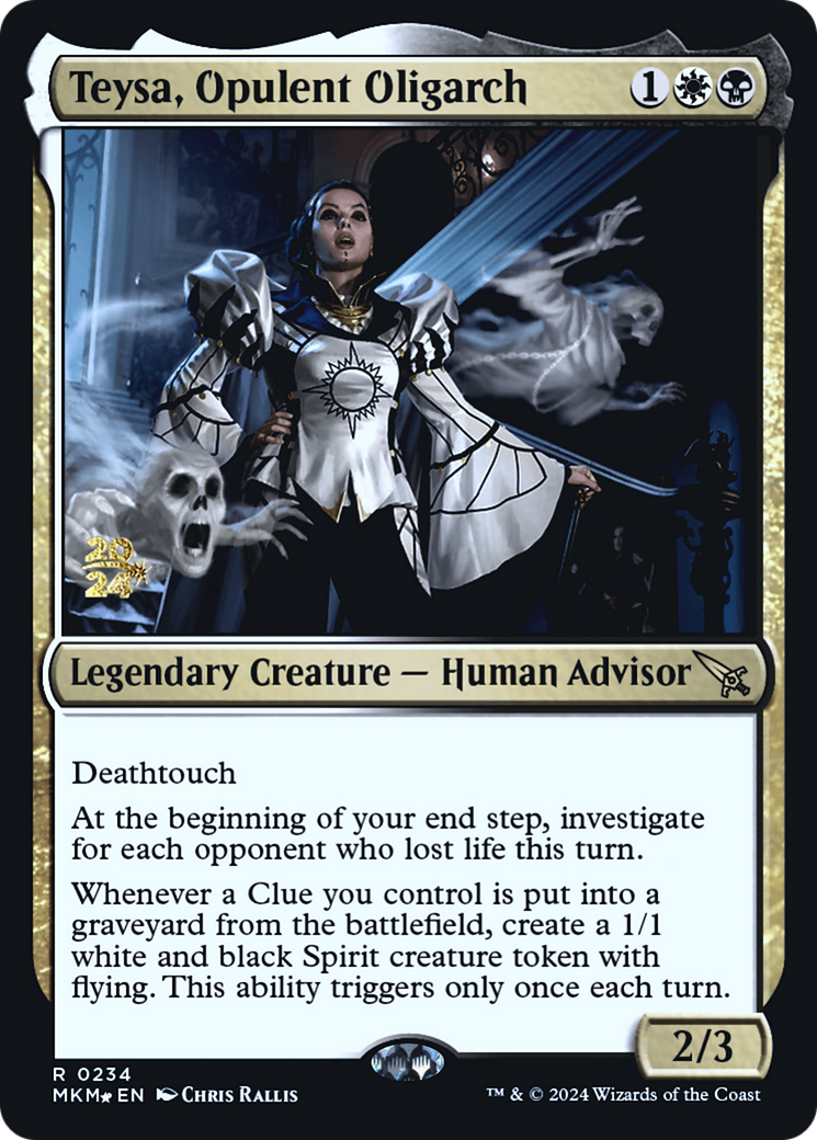Teysa, Opulent Oligarch (0234) (Prerelease) - Foil