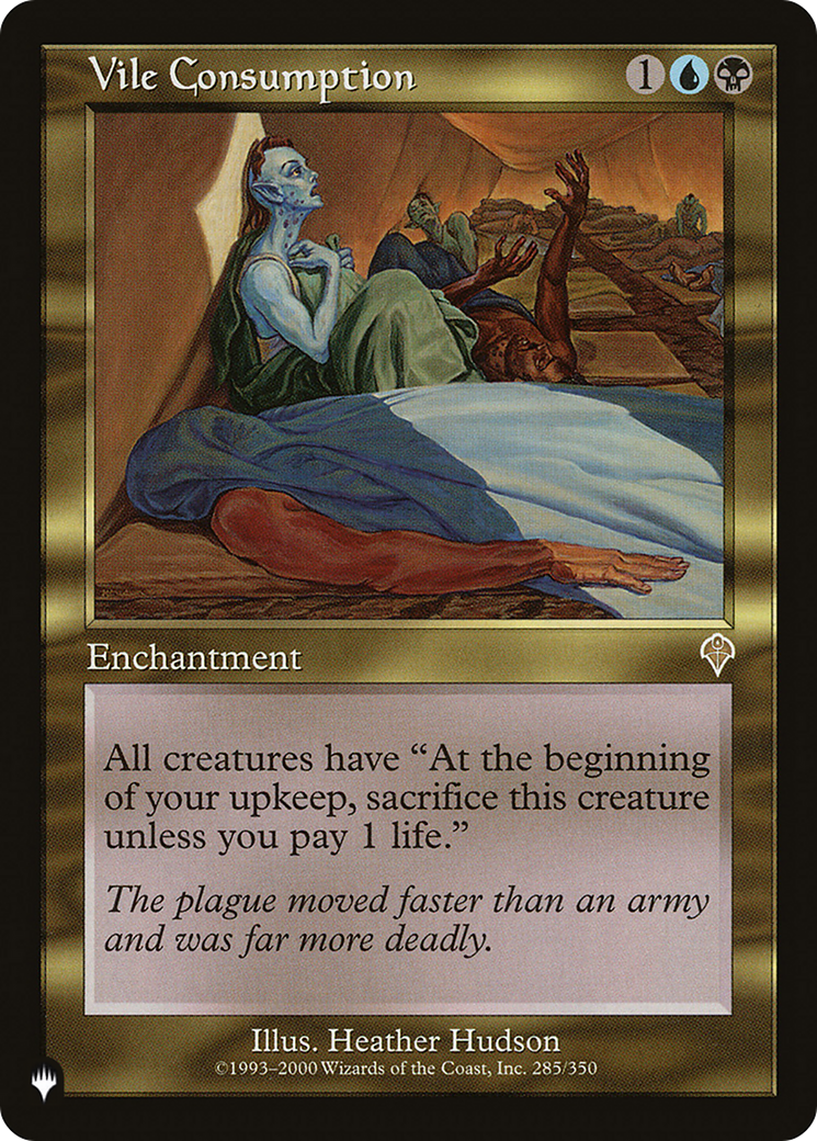 Vile Consumption (INV-285) (Retro Frame) (PLST)