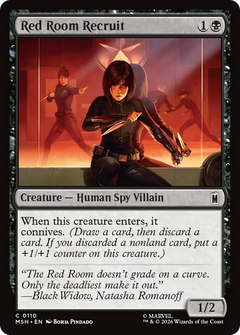Red Room Recruit (MSH) - Foil