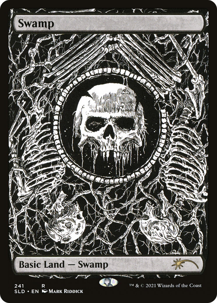 Swamp (241) (Textless) - Foil