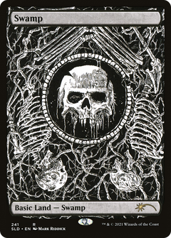 Swamp (241) (Textless) - Foil