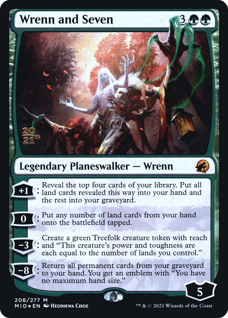Wrenn and Seven (208) (Prerelease) - Foil