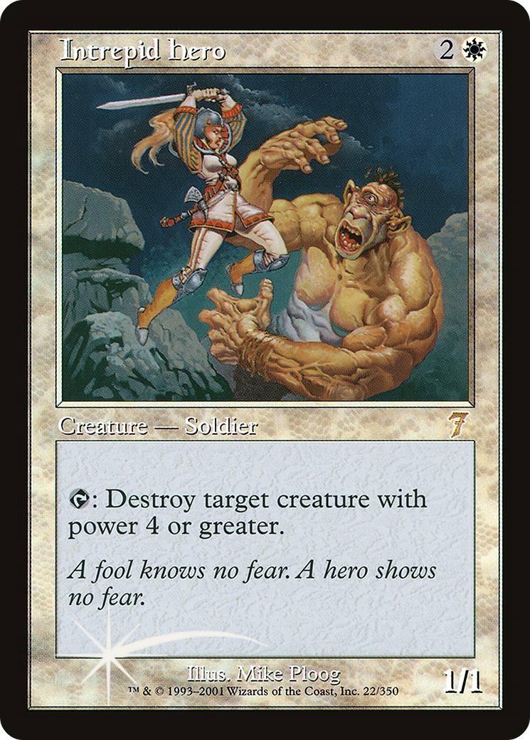 Intrepid Hero - Foil