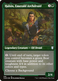 Halsin, Emerald Archdruid - Foil Etched
