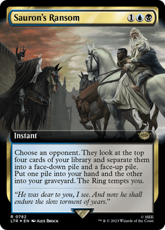 Sauron's Ransom (0782) (Extended Art) - Surge Foil