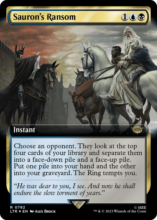 Sauron's Ransom (0782) (Extended Art) - Surge Foil