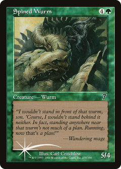 Spined Wurm - Foil
