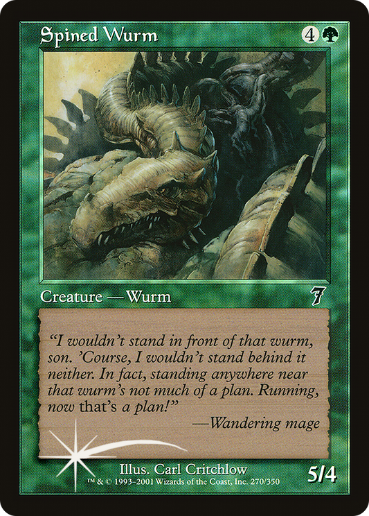 Spined Wurm - Foil