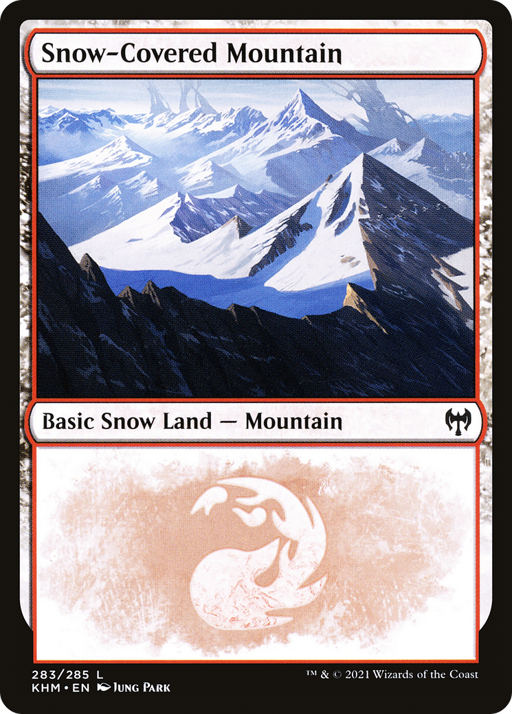 Snow-Covered Mountain (283) - Foil