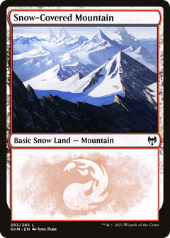 Snow-Covered Mountain (283) - Foil