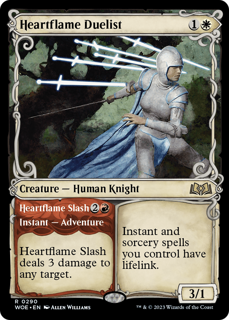 Heartflame Duelist // Heartflame Slash (0290) (Showcase)