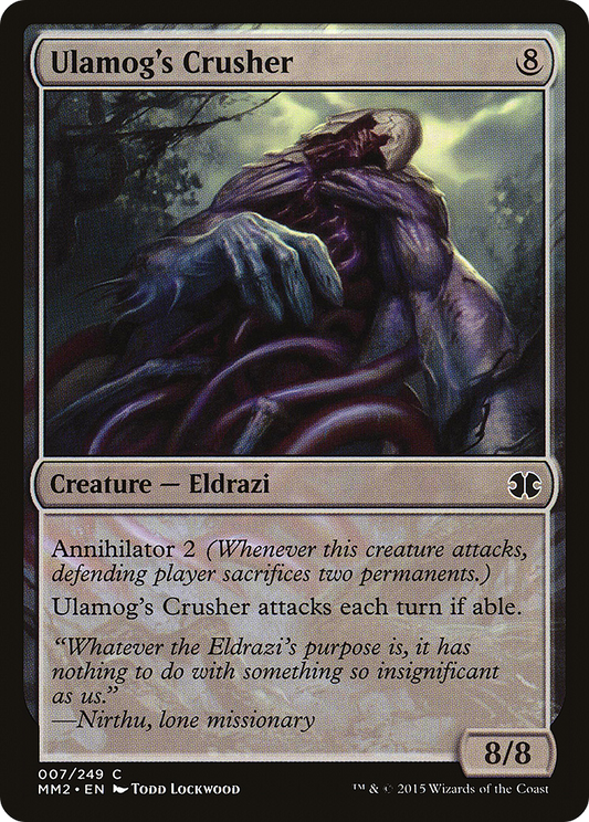 Ulamog's Crusher - Foil
