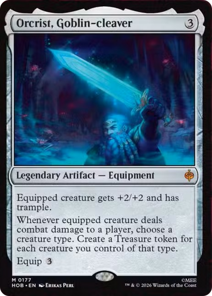 Orcrist, Goblin-cleaver (HOB) - Foil