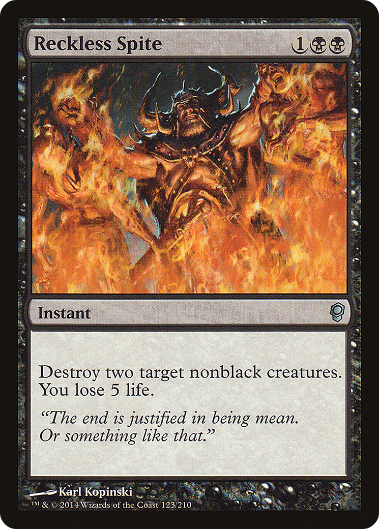 Reckless Spite - Foil