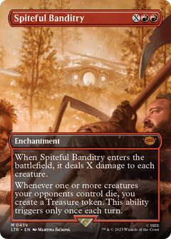 Spiteful Banditry (0439) (Borderless) - Foil