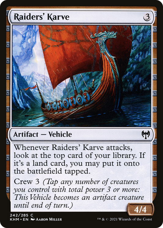 Raiders' Karve - Foil