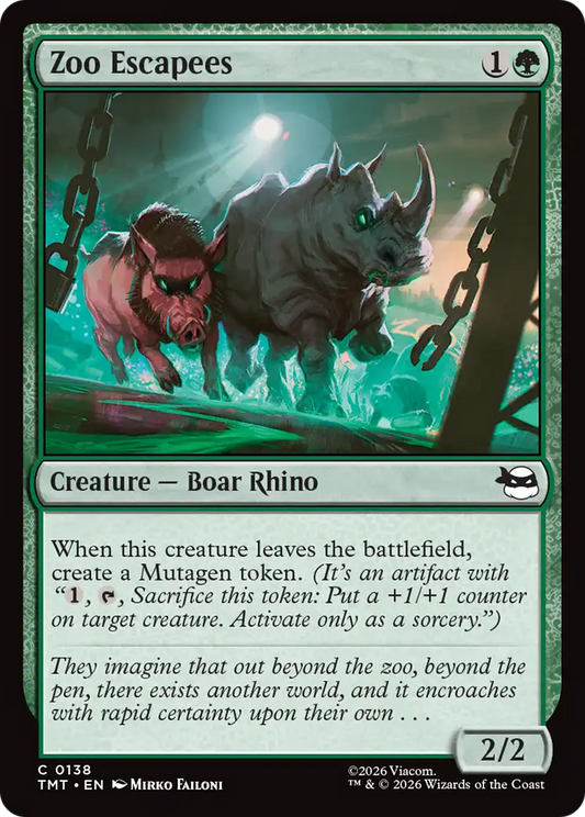 Zoo Escapees (TMT) - Foil
