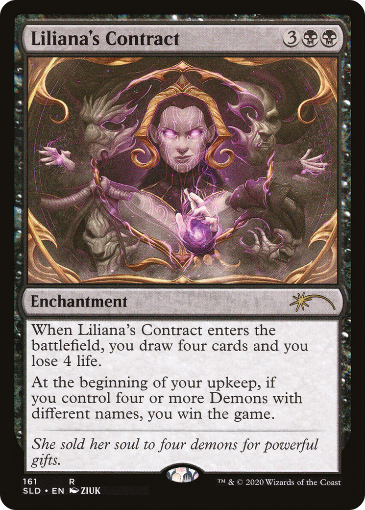 Liliana's Contract (161) - Foil
