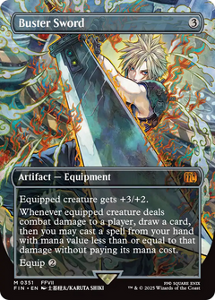 Buster Sword (0351) (Borderless)
