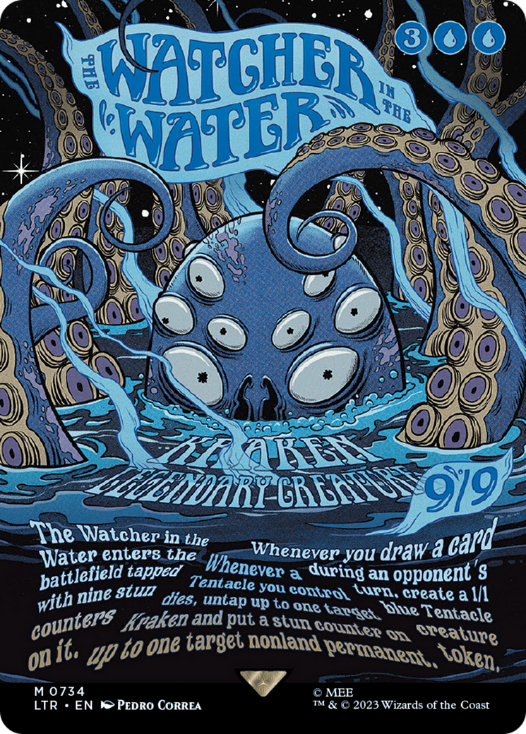 The Watcher in the Water (0734) (Borderless)