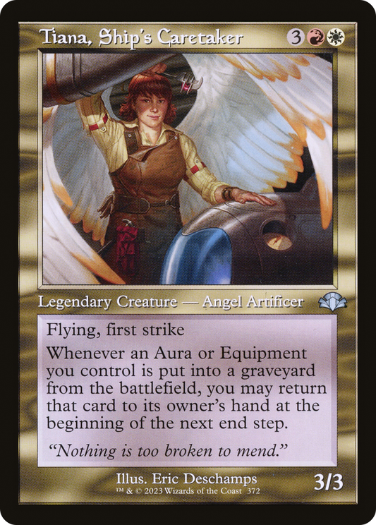 Tiana, Ship's Caretaker (372) (Retro Frame) - Foil
