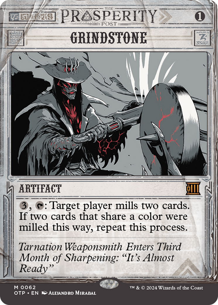 Grindstone (0062) (Showcase) - Foil