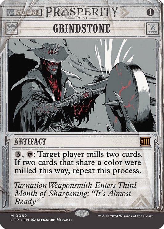 Grindstone (0062) (Showcase) - Foil